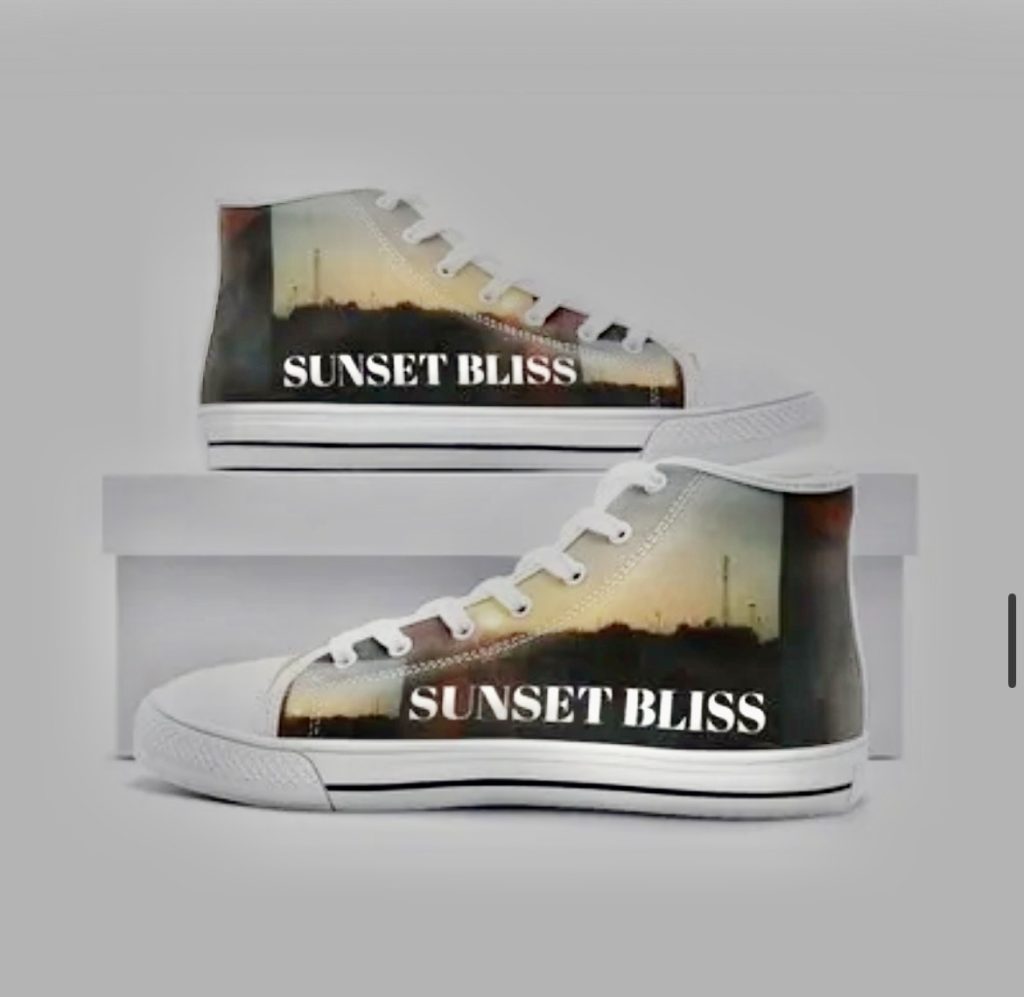 SUNSET BLISS HORIZON High Top Sneakers